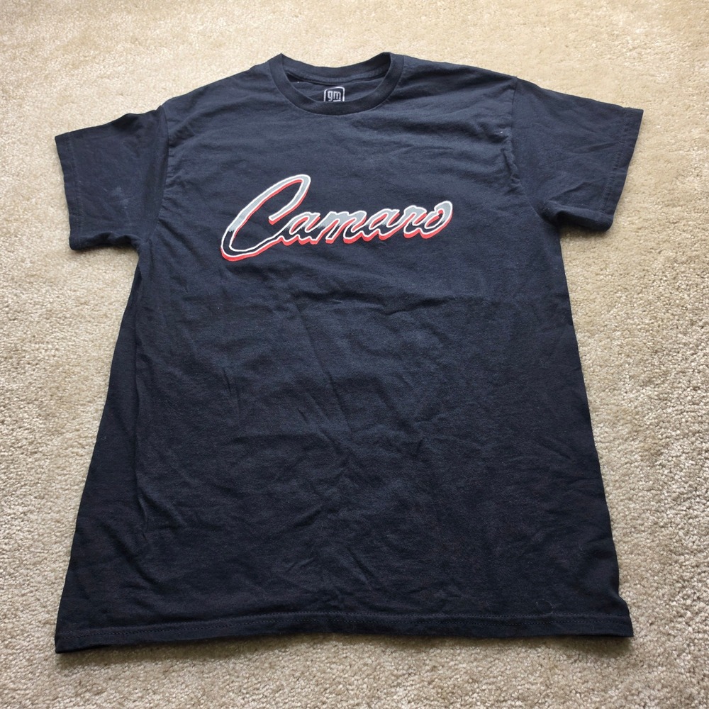 Hybrid Apparel Chevrolet Camaro Z28 Graphic T-Shirt Black Mens Medium